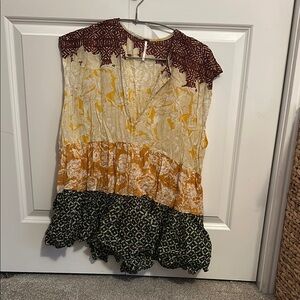 Free People Sleeveless Boho Top